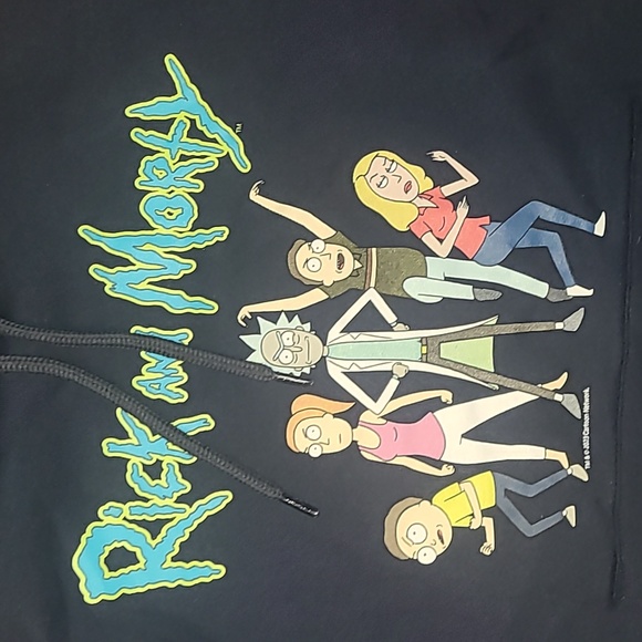 Rick and Morty graphic hoodie - Picture 2 of 3
